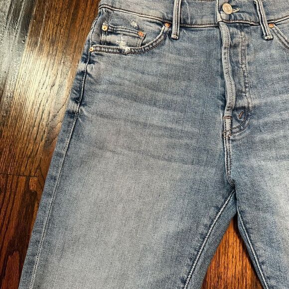 Mother Jean The Trickster Fray Shorts - Picture 3 of 10